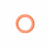 THIN GLASS RING CORAL
